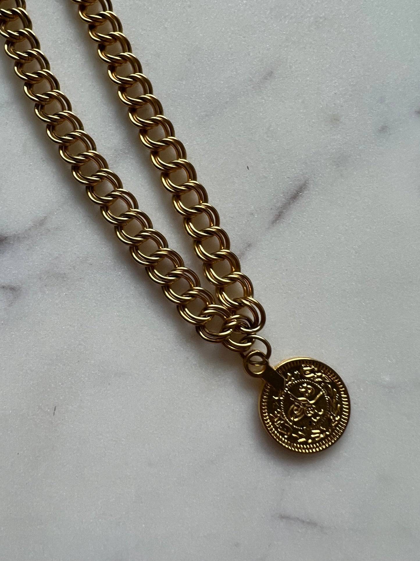 Coin Pendant Necklace