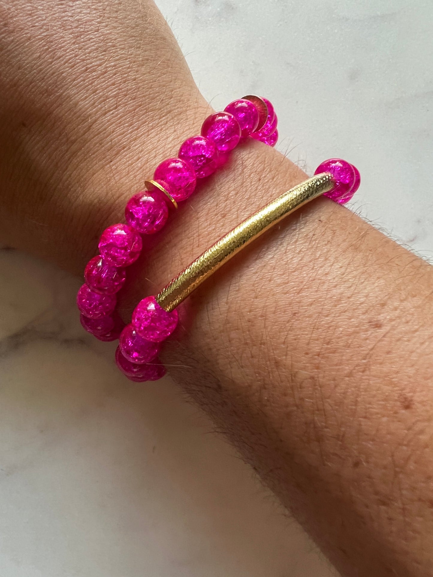 Hot Pink Bracelet