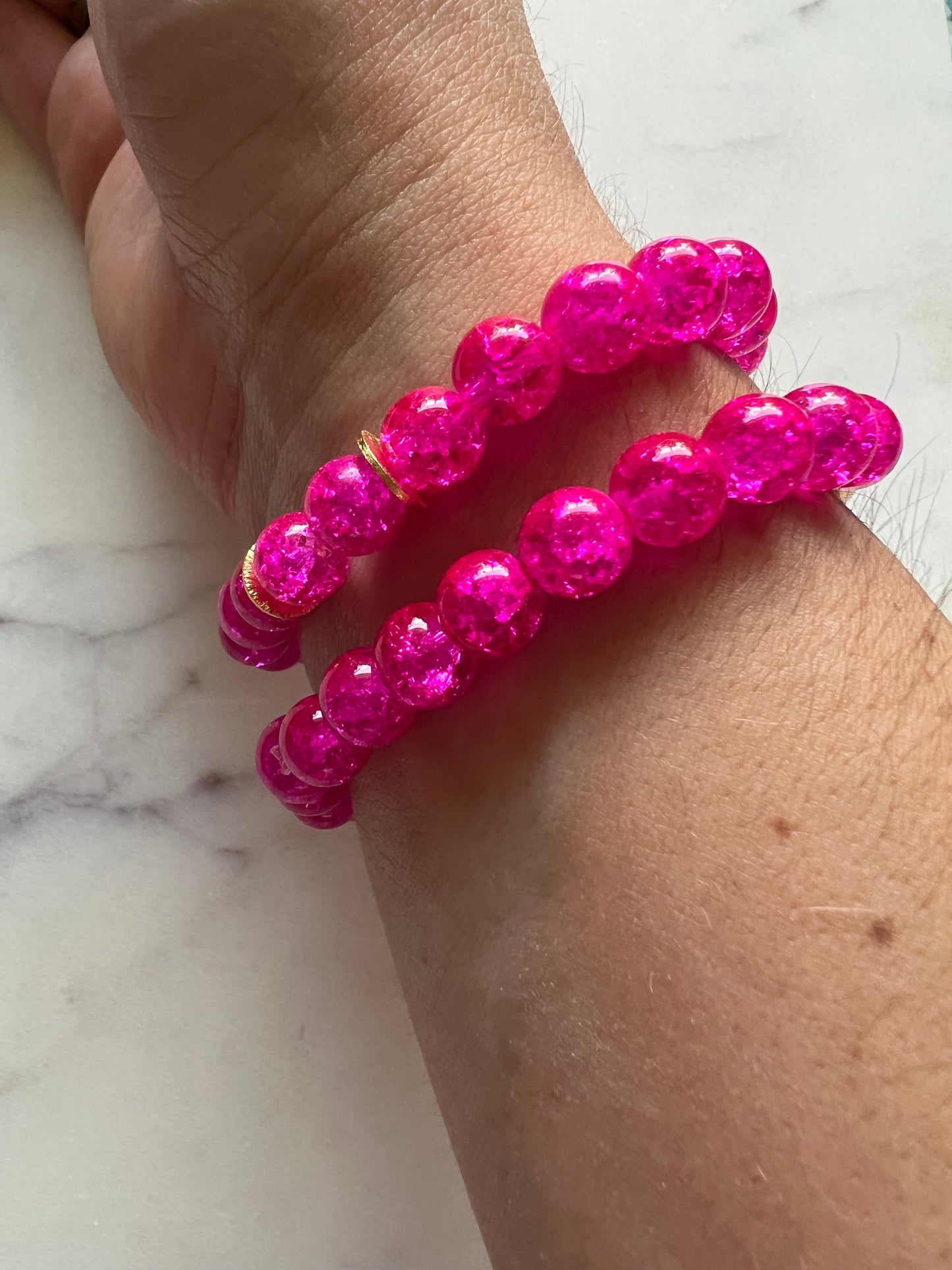 Hot Pink Bracelet