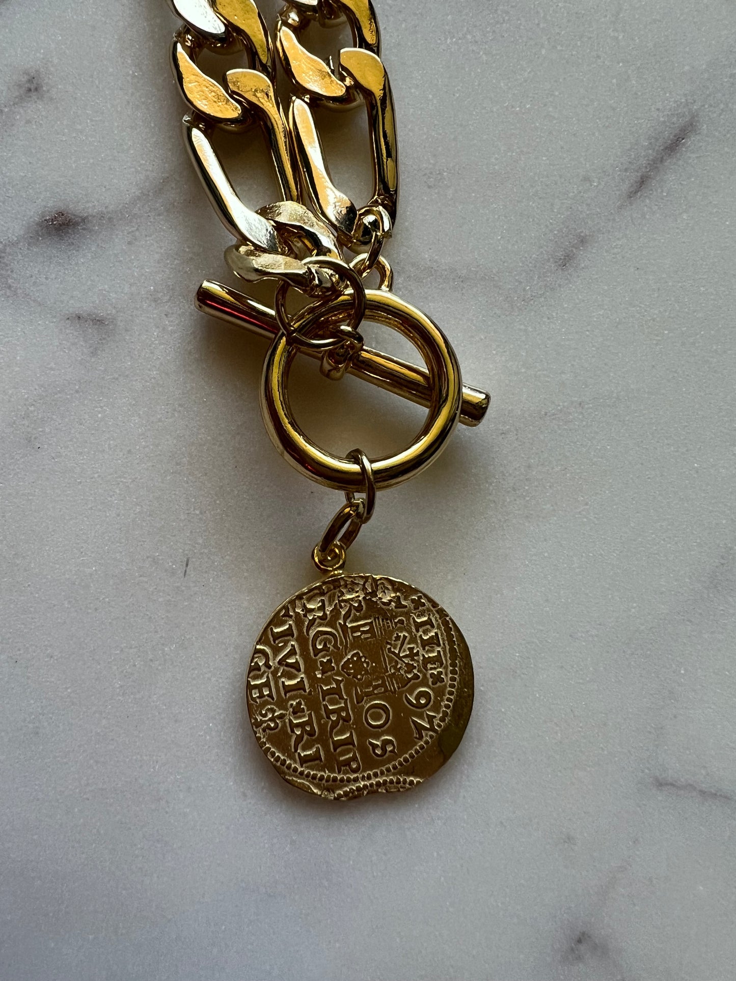 Greek Coin Necklace