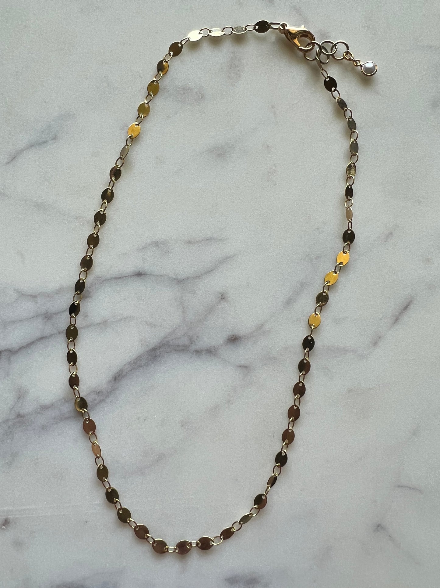Fish Eye Chain Necklace