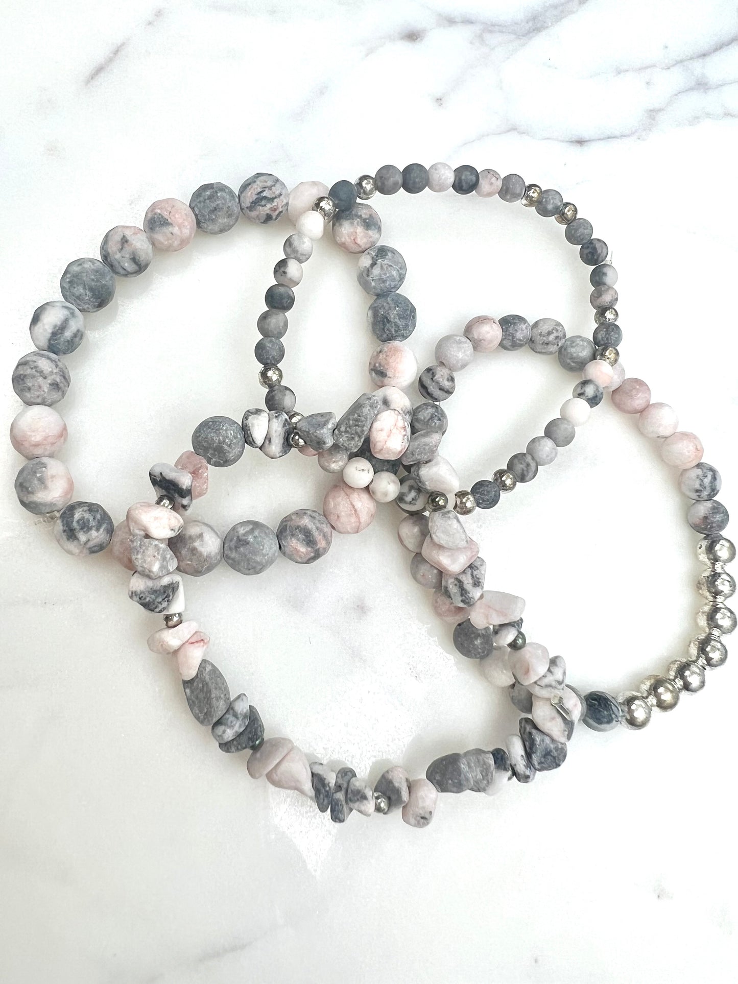 Pink Rockies Bracelet Stack