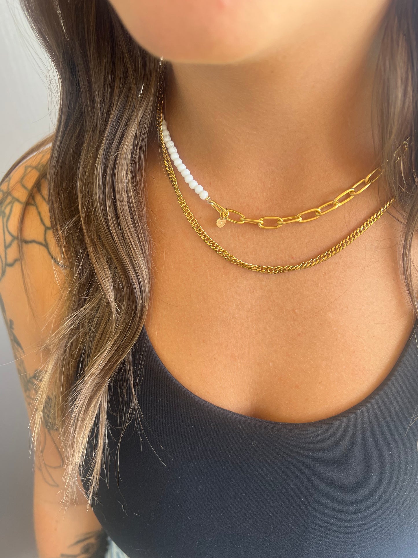 Stop the ShowStack Necklace