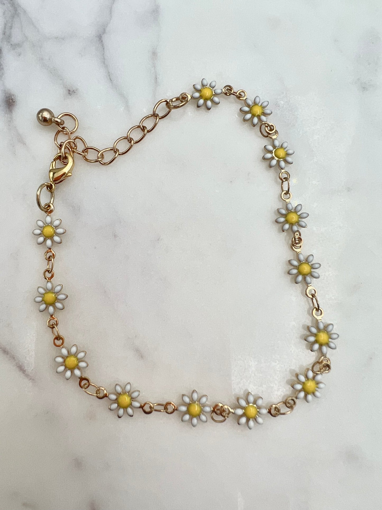 Daisy Daze Ankle Bracelet