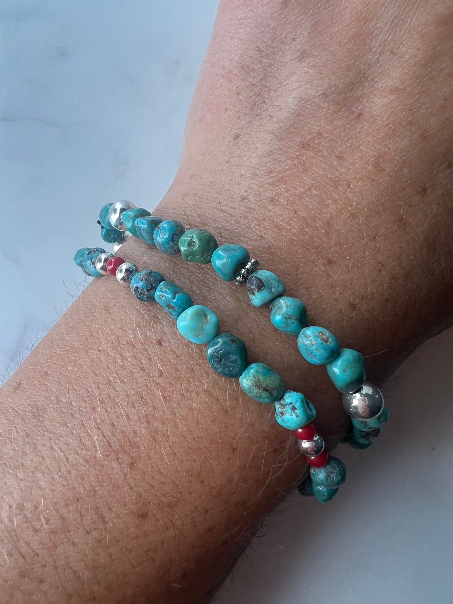Turquoise Rojo Bracelet