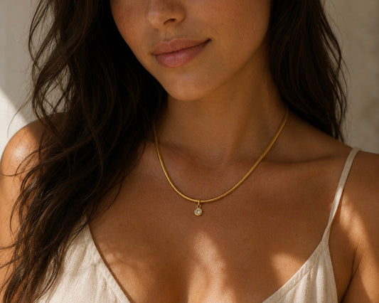 Dainty Stud Necklace
