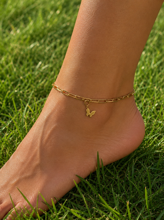 Butterflies Anklet