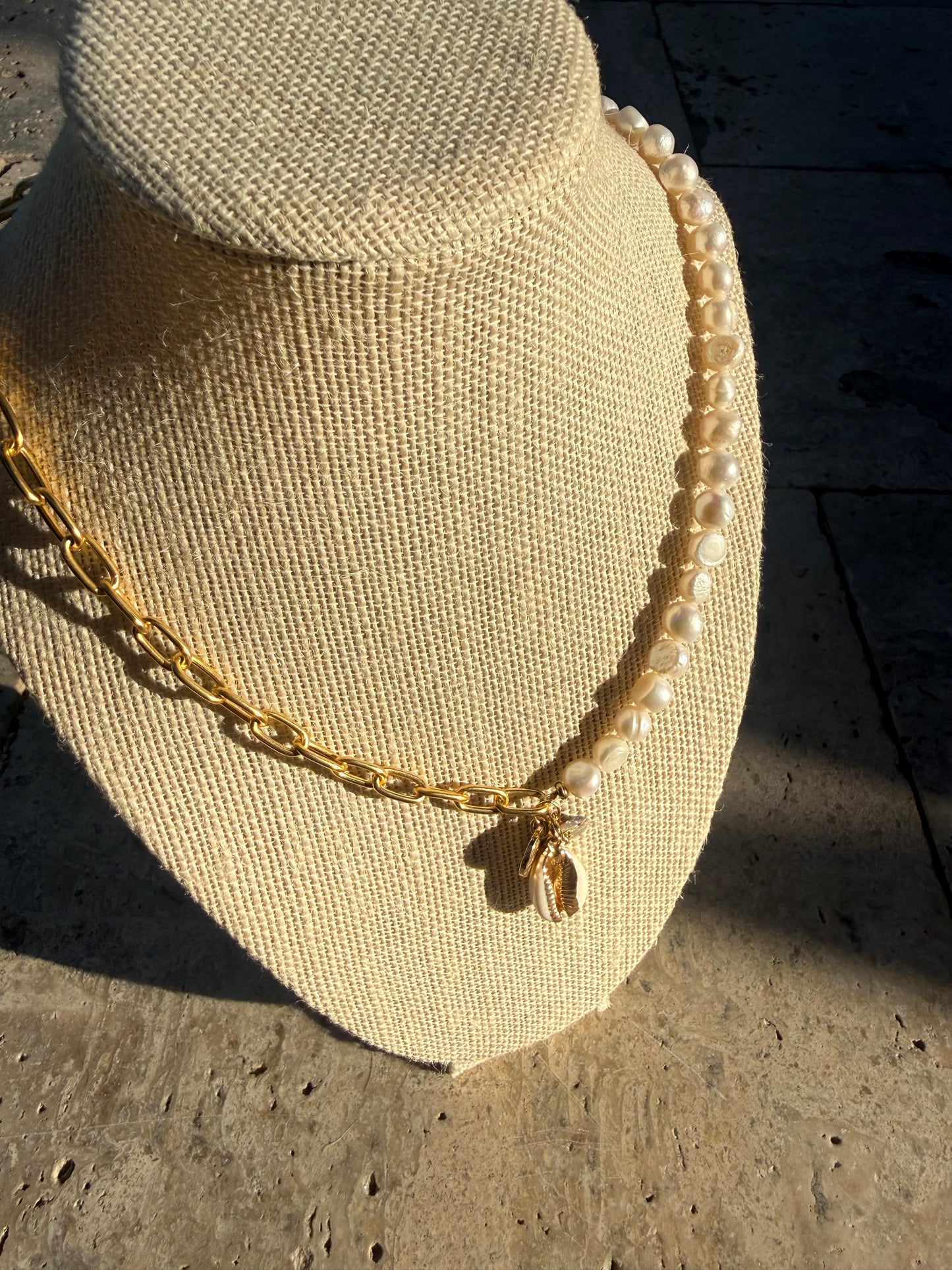 Vacation time necklace