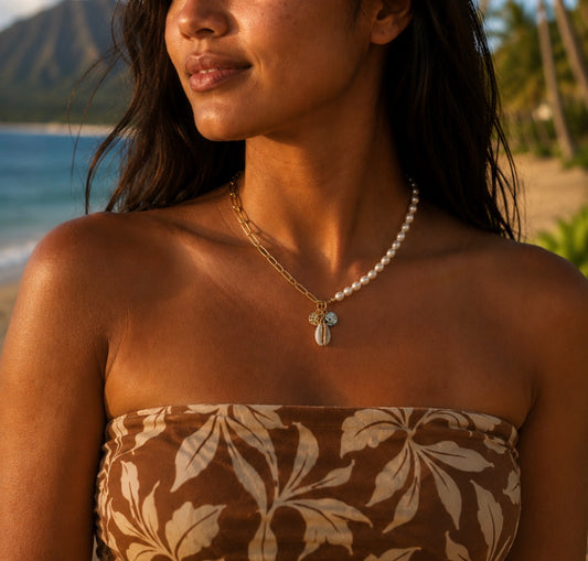 Vacation time necklace