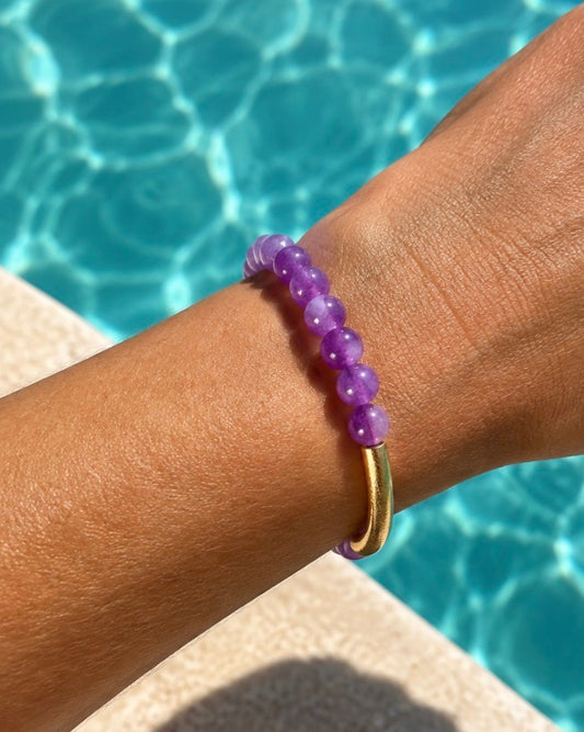 Purple Pleasing Bracelet