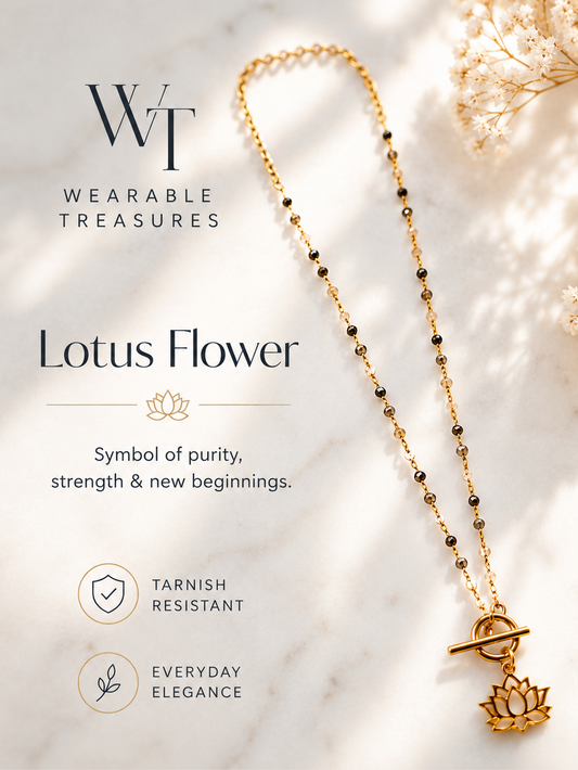 Lotus Flower Necklace