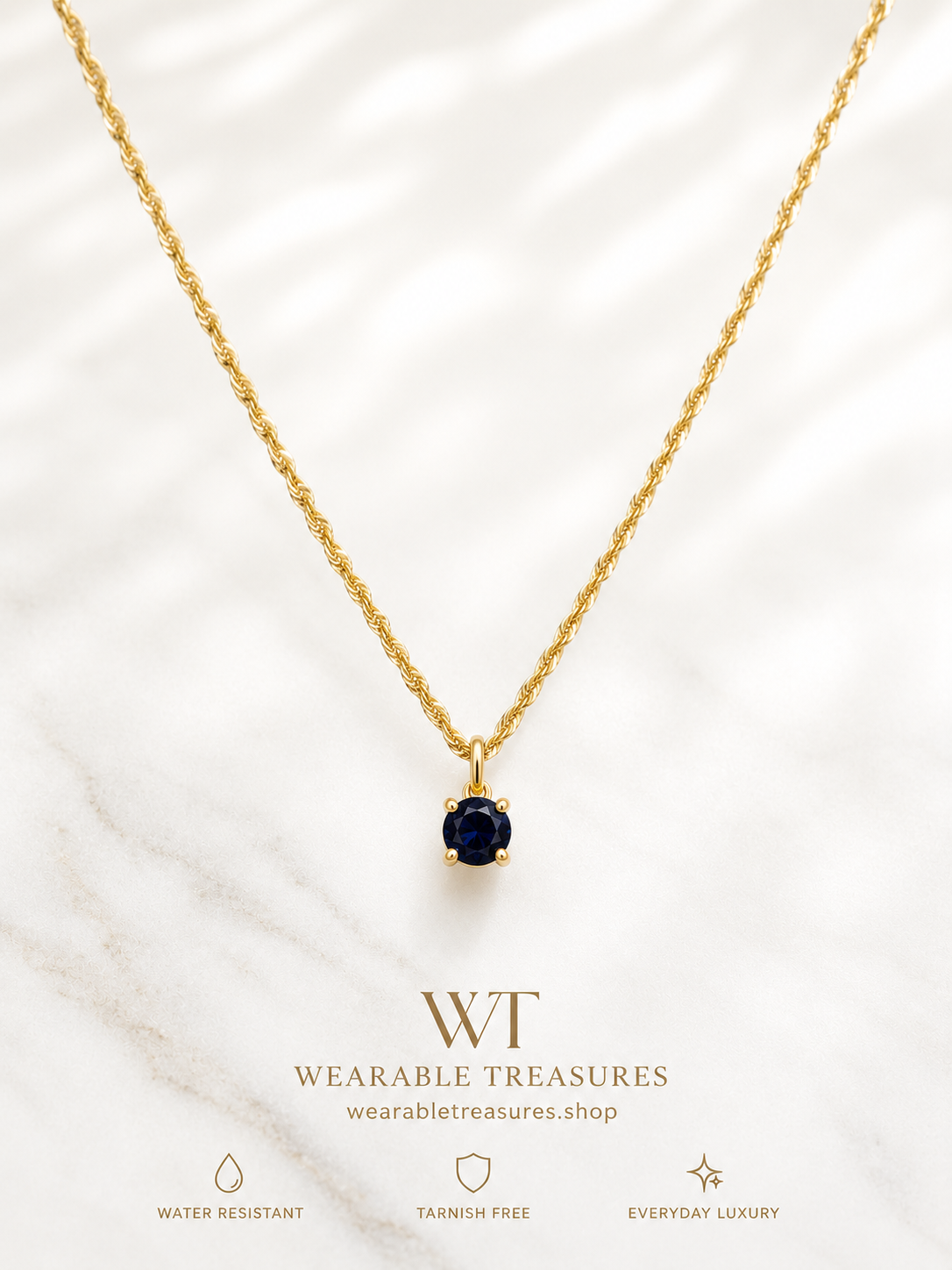 Sapphire Necklace