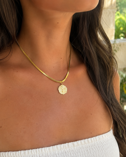 Coin Pendant Necklace