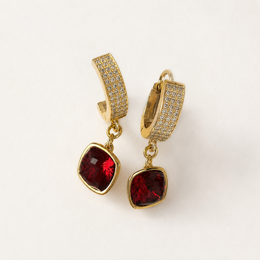 Red Hot Earrings