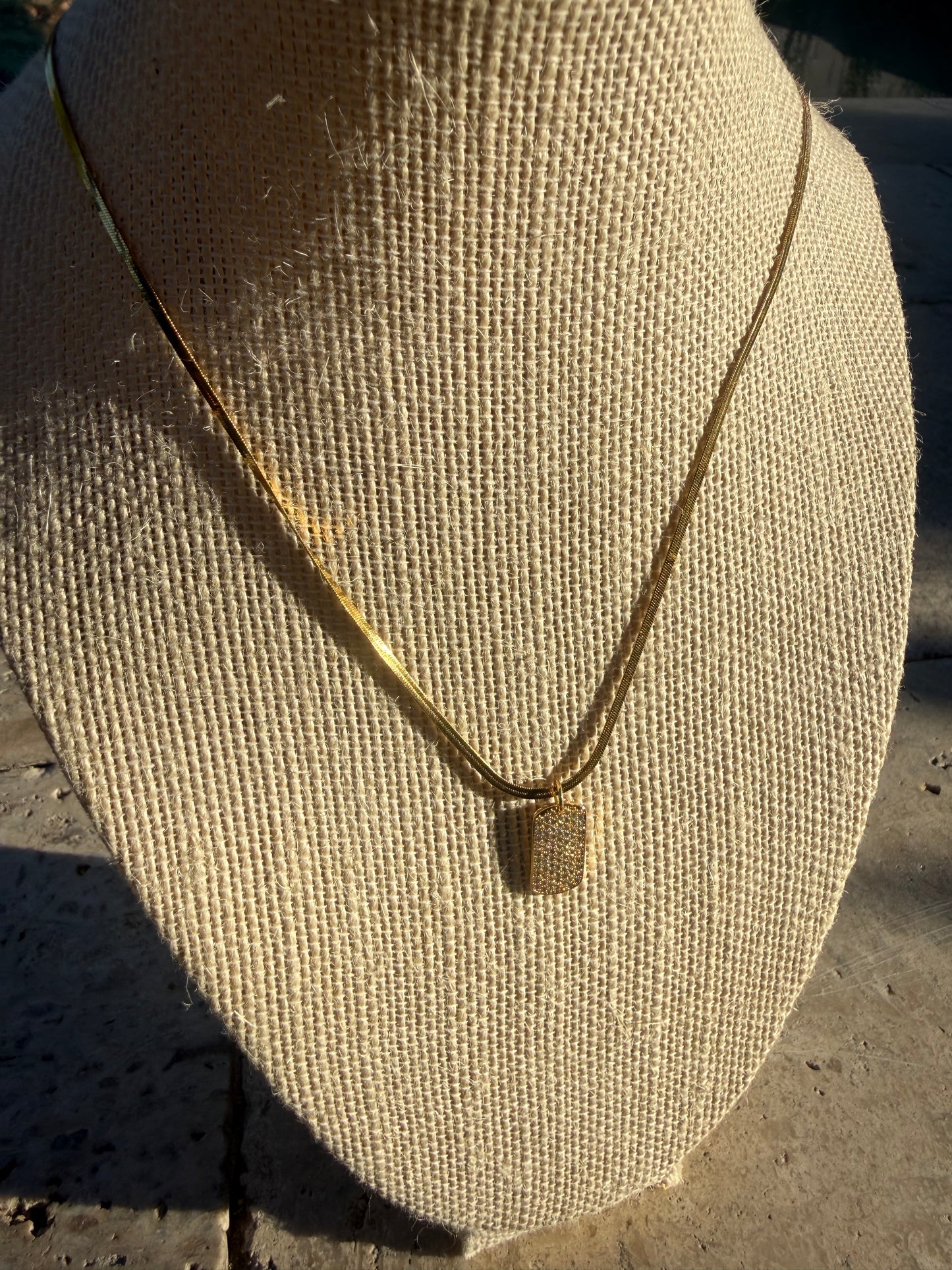 Lady Tag Necklace