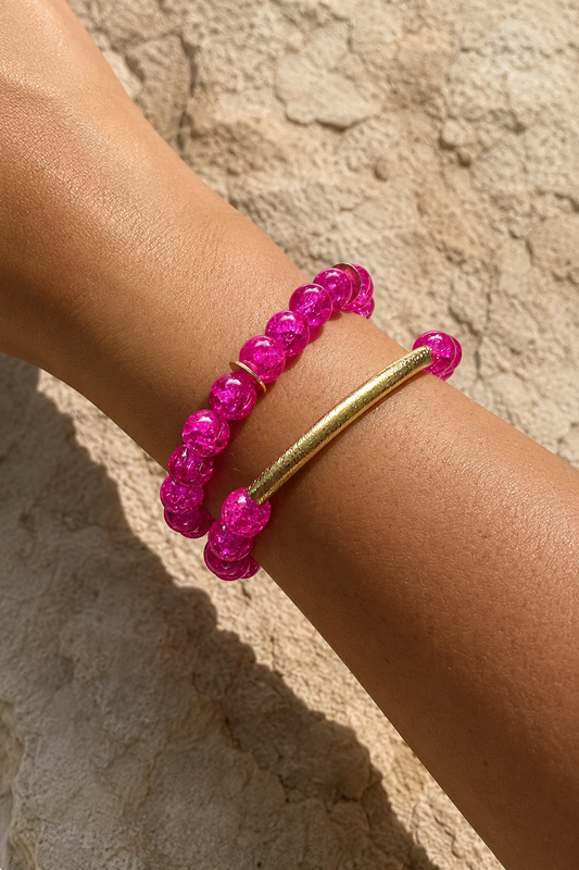 Hot Pink Bracelet