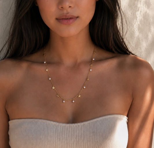 Starfish Drop Chain