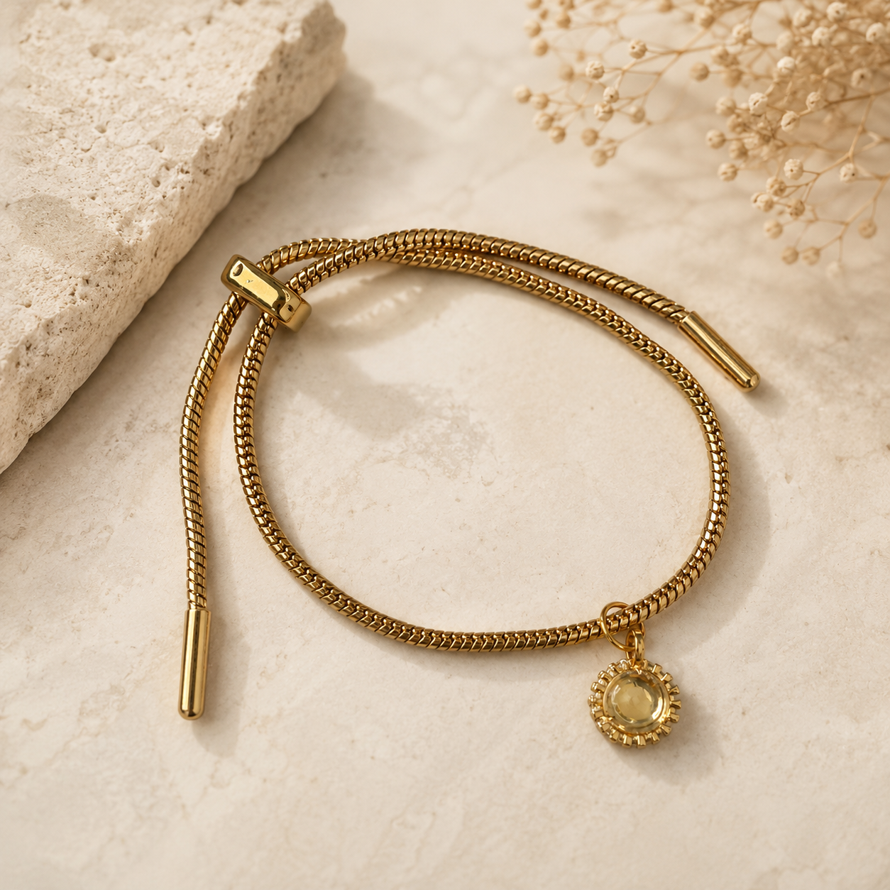 Sunshine Slide Bracelet