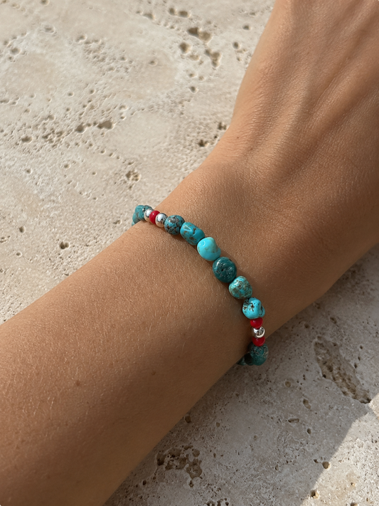 Nugget Turquoise Bracelet
