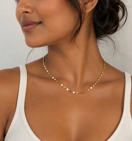 Fish eye necklace 