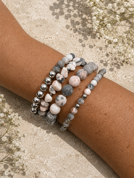 Pink Rockies Bracelet Stack