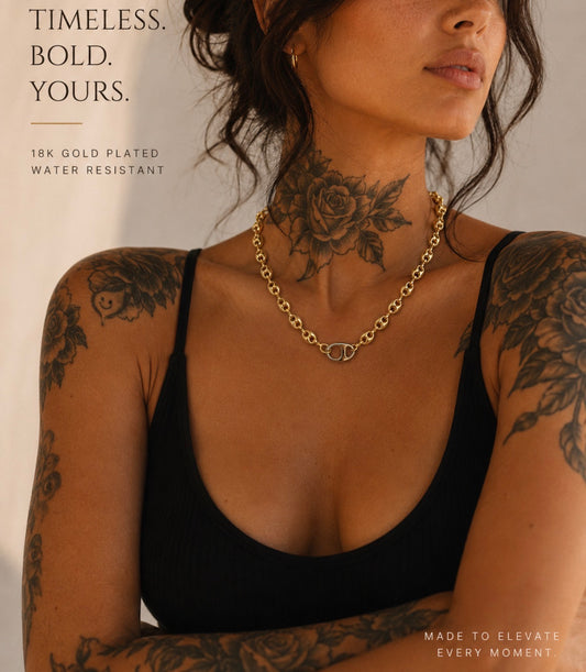 Anchor Chain Necklace