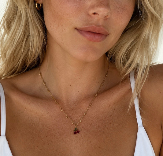 Cherry Charm Necklace