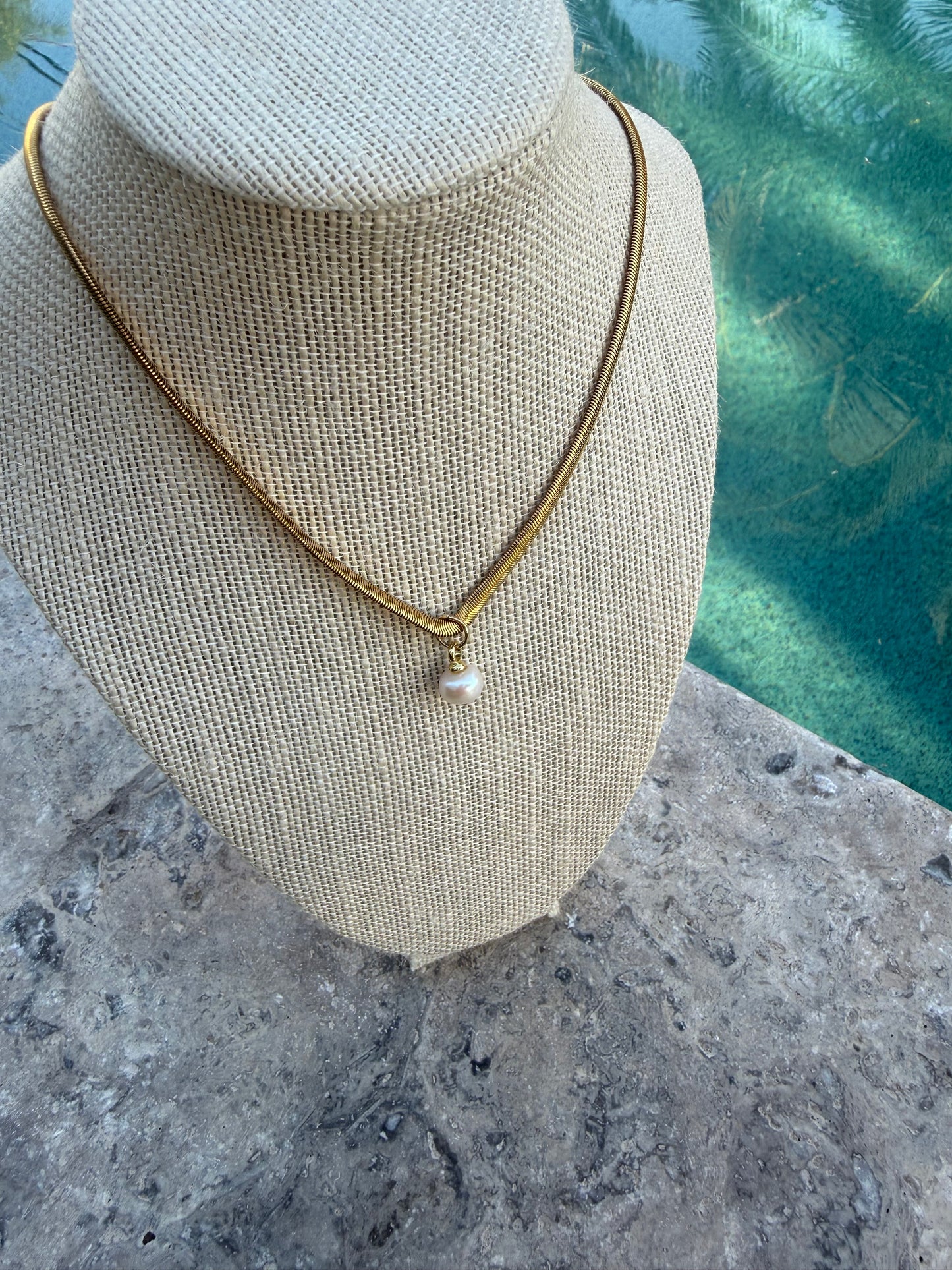 Pearl Drop Necklace