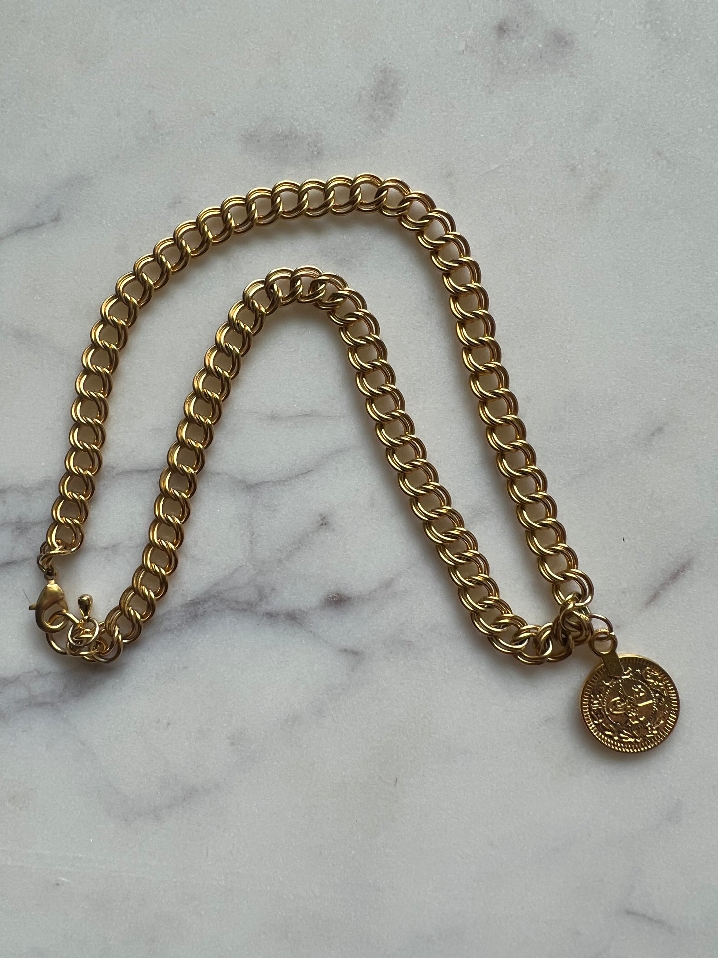 Coin Pendant Necklace
