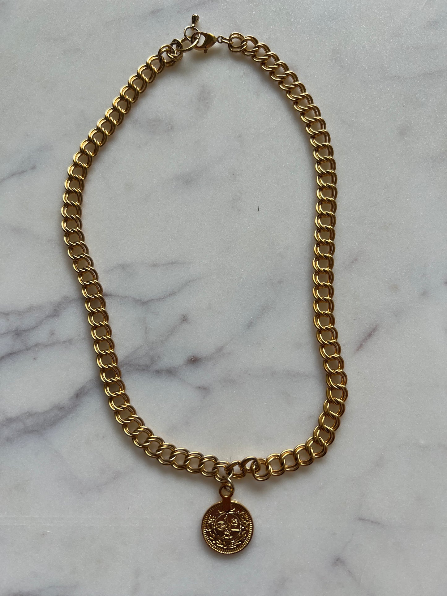 Coin Pendant Necklace
