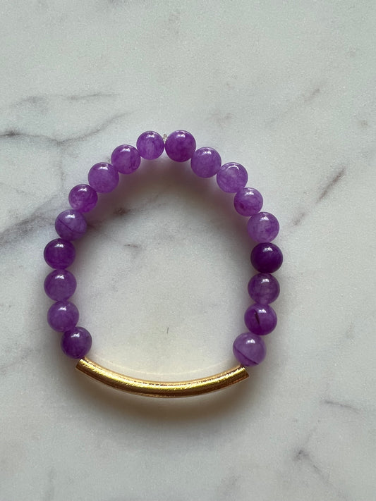 Purple Pleasing Bracelet