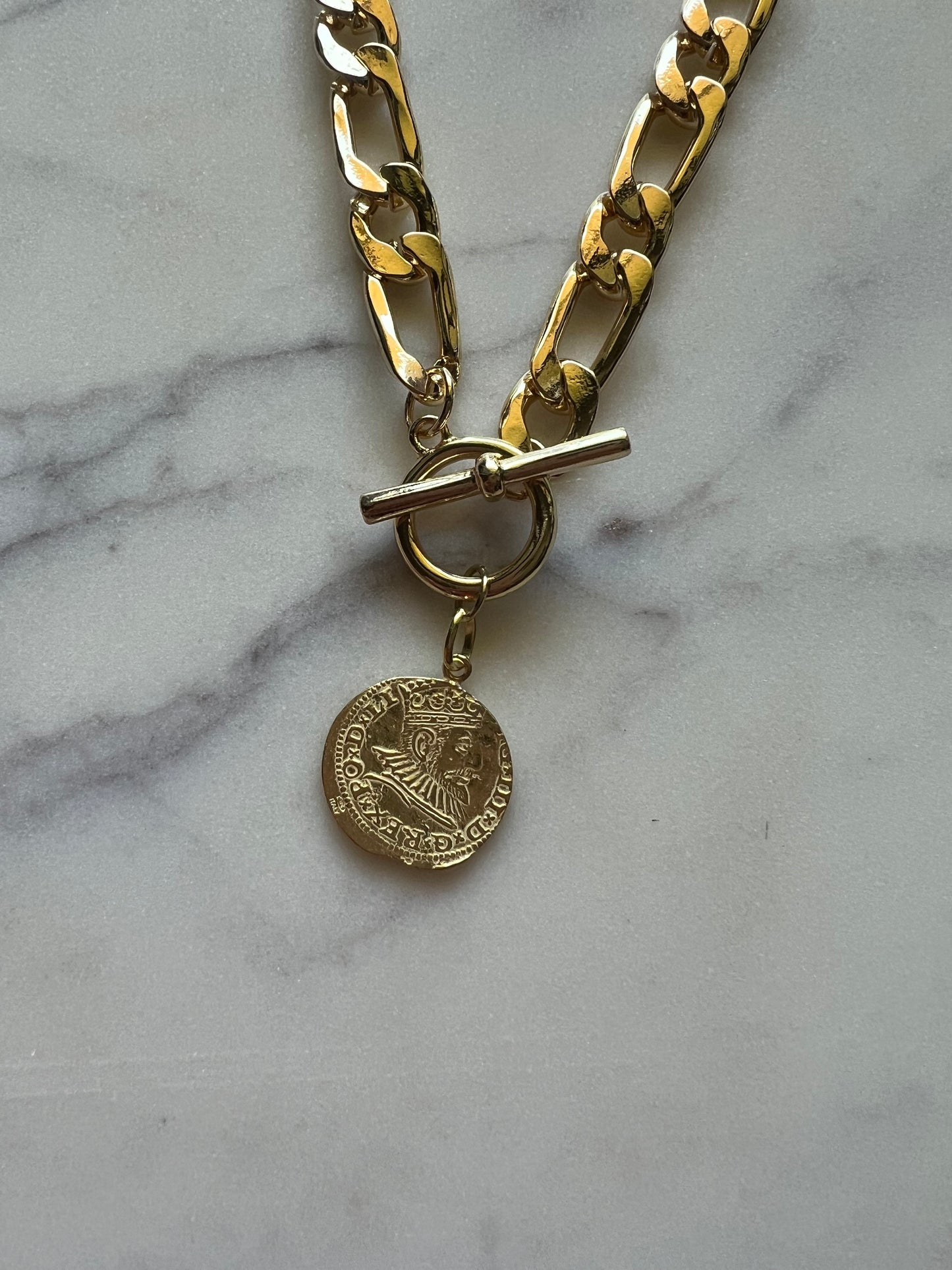 Greek Coin Necklace