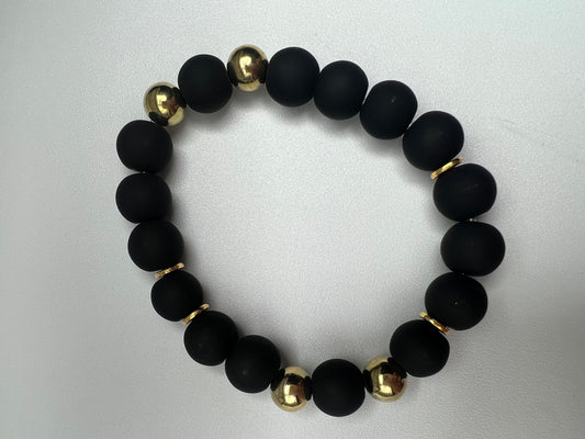 Matte Black Bracelett