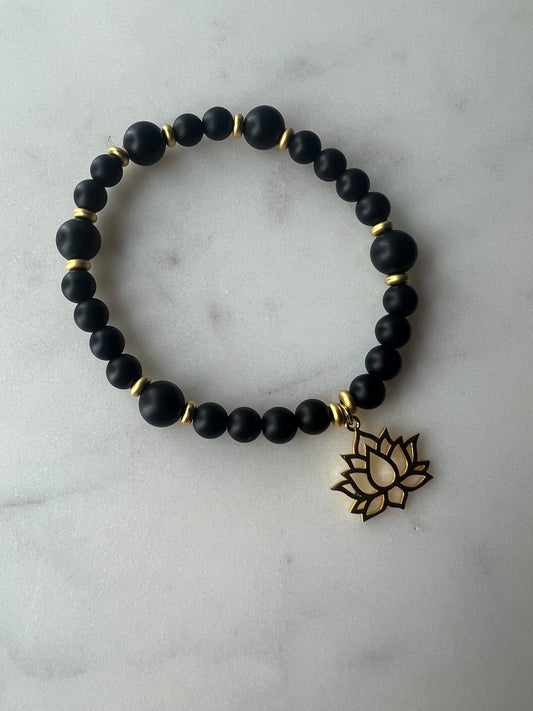 Lotus Matte Bracelet