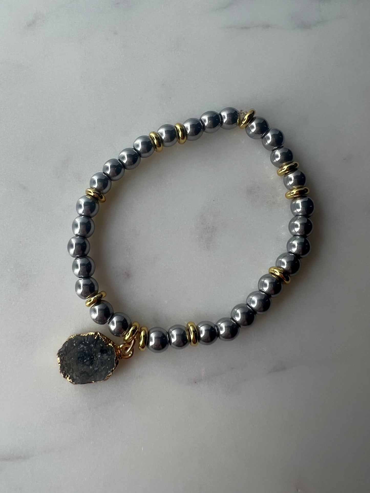 Silver and Gold Plated Bracelet
