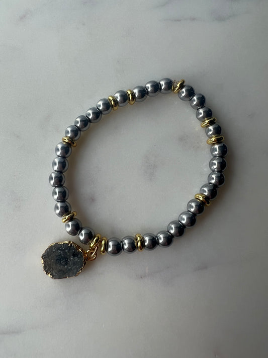 Silver and Gold Plated Bracelet