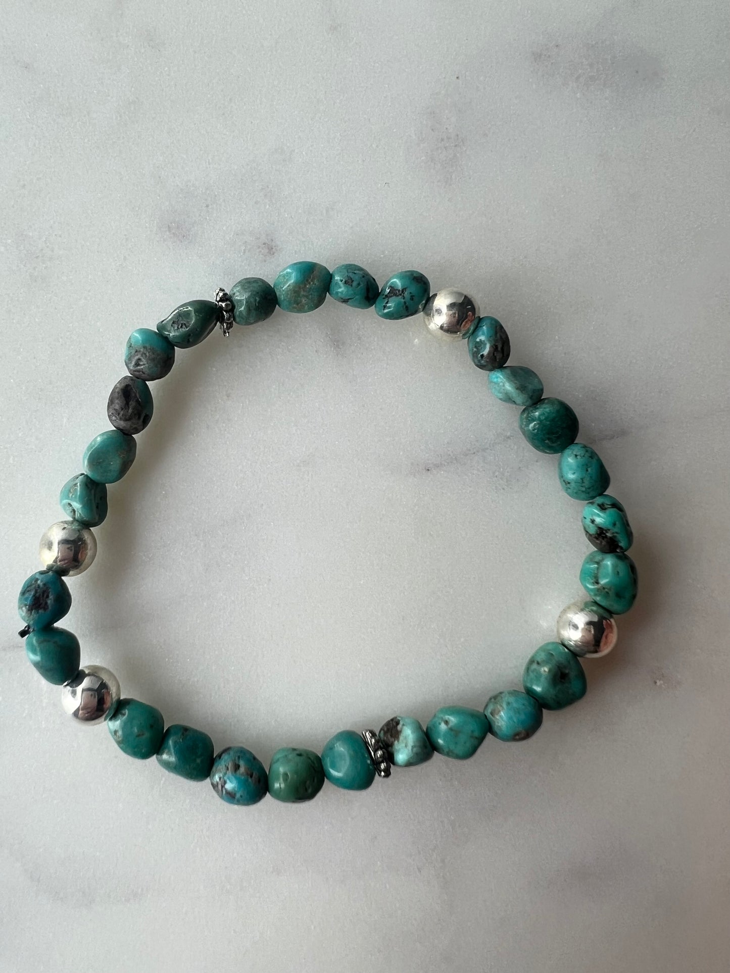 Turquoise Nugget Bracelet